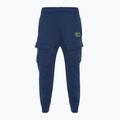 Pantaloni Nike Air Fleece Cargo da uomo, blu notte/volt