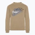 Felpa da bambino Nike Sportswear Standard Issue Crew-Neck color cachi