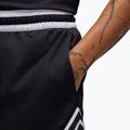 Pantaloncini da basket da uomo Nike Jordan Mesh Diamond 4" black/white/white 5