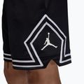 Pantaloncini da basket da uomo Nike Jordan Mesh Diamond 4" black/white/white 6