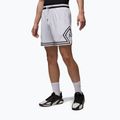 Pantaloncini da basket da uomo Nike Jordan Mesh Diamond 4" white/black/black