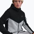 Felpa da uomo Nike Tech black/dark grey heather/black 5