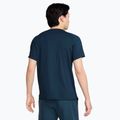 Maglietta da tennis Nike Court Dri-Fit Advantage uomo, armeria marina / bianco 3