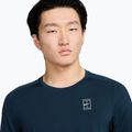 Maglietta da tennis Nike Court Dri-Fit Advantage uomo, armeria marina / bianco 4
