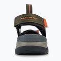 SKECHERS Tresmen Ryer sandali da uomo oliva/nero/arancio 6