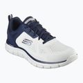 SKECHERS Track Broader scarpe da uomo bianche 8