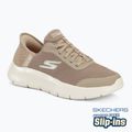 SKECHERS Slip-ins scarpe da donna Go Walk Flex Grand Entry taupe/bianco