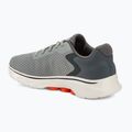 Scarpe da uomo SKECHERS Go Walk 7 The Construct grigio/bianco/arancio 3