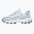 SKECHERS scarpe da donna D'Lites Bold Views blu chiaro/multi 3
