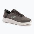 SKECHERS Uomo Slip-ins Go Walk Flex New World scarpe marroni