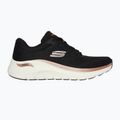 SKECHERS scarpe da donna Arch Fit 2.0 Glow The Distance nero/oro rosso 2