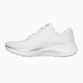 SKECHERS scarpe da donna Arch Fit 2.0 Glow The Distance bianco/argento 10