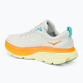 HOKA scarpe da corsa da uomo Bondi 8 blanc de blanc/solar 3