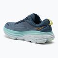 HOKA Bondi 8 scarpe da corsa da uomo in vero colore verde acqua/ombra 3