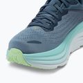 HOKA Bondi 8 scarpe da corsa da uomo in vero colore verde acqua/ombra 7