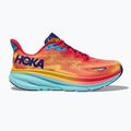 Scarpe da corsa da uomo HOKA Clifton 9 cerise/cloudless