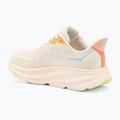 Scarpe da corsa da donna HOKA Clifton 9 vanilla/astral 3