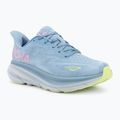 Scarpe da corsa da donna HOKA Clifton 9 Wide dusk/pink twilight