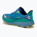 Scarpe da corsa da uomo HOKA Stinson 7 blu virtuale/verde tecnico 3