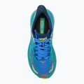 Scarpe da corsa da uomo HOKA Stinson 7 blu virtuale/verde tecnico 5