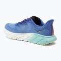 Scarpe da corsa da uomo HOKA Arahi 7 blu virtuale/cerise 3