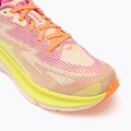 HOKA Clifton 9 scarpe da corsa fucsia/vaniglia per bambini 7