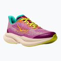 Scarpe da corsa HOKA Mach 6 fucsia/acqua elettrica per bambini 8