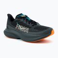 Scarpe da corsa da uomo HOKA Mach 6 nero/elettrico tangerine