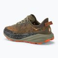 HOKA Speedgoat 6 Wide antico oliva / squash uomini scarpe da corsa 3