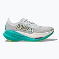 Scarpe da corsa da donna HOKA Mach X 2 frost/electric aqua 9