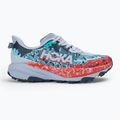 Scarpe da corsa HOKA Speedgoat 6 gull/stormy skies per bambini 2