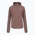 Felpa running donna HOKA Sky Glow Half Zip smokey quartz 4