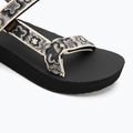 Teva Midform Universal sandali da donna neon floreale nero / bianco 7