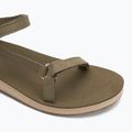 Sandali Teva Original Universal Slim Lea da donna in oliva bruciata 7