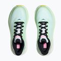 HOKA Clifton 9 scarpe da corsa per bambini in fluorite e neve fondente 8