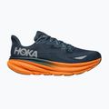 Scarpe da corsa da uomo HOKA 9 GTX stormy skies/orange zest 2