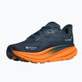 Scarpe da corsa da uomo HOKA 9 GTX stormy skies/orange zest 4