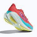Scarpe da corsa da donna HOKA Mach X 2 pompelmo/corallo elettrico 6