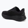 Scarpe da corsa da uomo HOKA Bondi 9 nero/nero 3