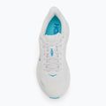 Scarpe da corsa da uomo HOKA Bondi 9 bianco/azzurro 5
