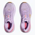 Scarpe da corsa da donna HOKA Bondi 9 aster flower/starlight glow 5