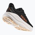 Scarpe da corsa da donna HOKA Bondi 9 nero/oro rosa 4