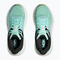 Scarpe da corsa da donna HOKA Bondi 9 blu scintilla/menta fluorite 5