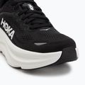 Scarpe da corsa da donna HOKA Bondi 9 Wide nero/bianco 7