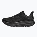 Scarpe da corsa da uomo HOKA Clifton 10 Wide nero/nero 3