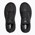 Scarpe da corsa da uomo HOKA Clifton 10 Wide nero/nero 6