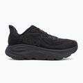 Scarpe da corsa da uomo HOKA Clifton 10 Wide nero/nero 2