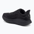 Scarpe da corsa da uomo HOKA Clifton 10 Wide nero/nero 3