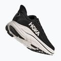 Scarpe da corsa da donna HOKA Clifton 10 Wide nero/bianco 4
