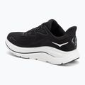 Scarpe da corsa da donna HOKA Clifton 10 Wide nero/bianco 3